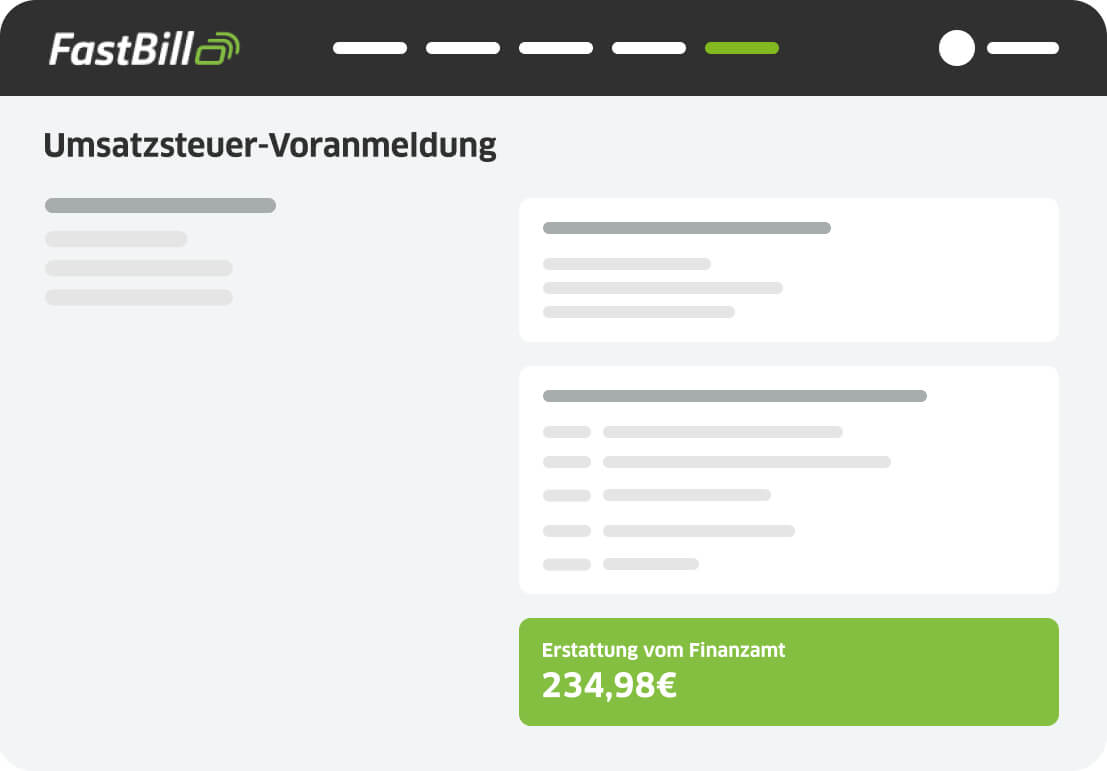 Umsatzsteuervoranmeldung